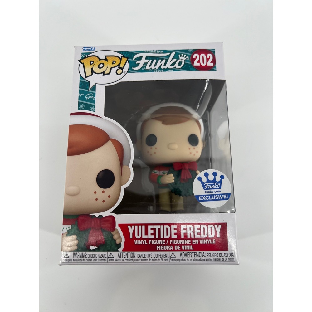 Funko Pop Yuletide Freddy 202 Christmas Holiday Funko Shop Exclusive Figure